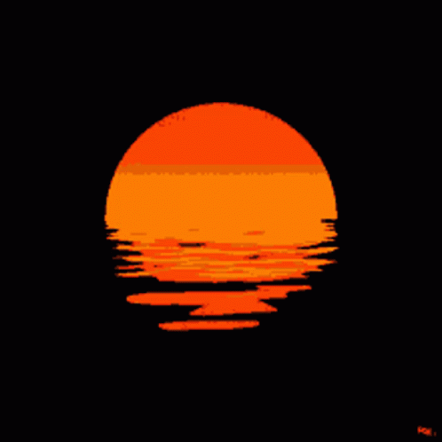 Detail Sunset Kartun Nomer 2