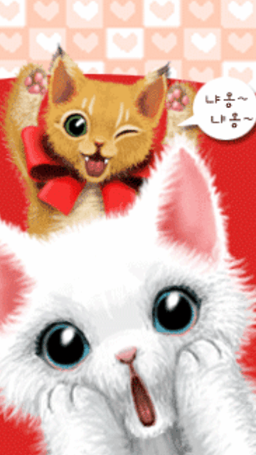 Detail Wallpaper Kucing Kartun Iphone Nomer 20