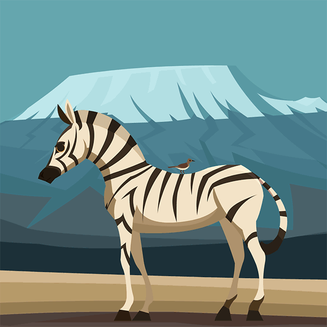 Detail Zebra Kartun Nomer 2