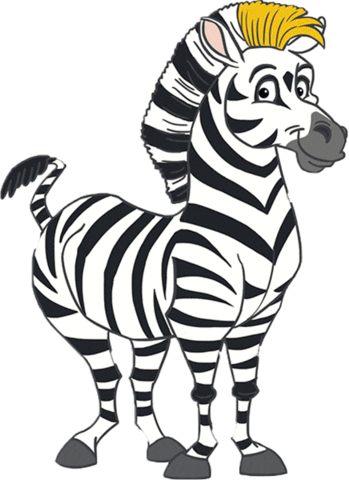 Detail Zebra Kartun Nomer 31