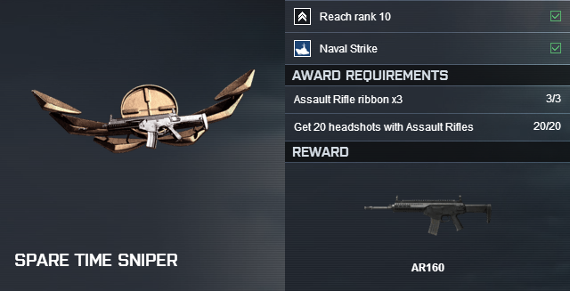 Detail Battlefield 4 Sniper Rifle Ribbon Nomer 26