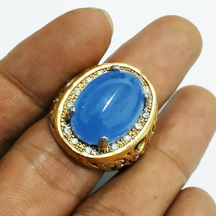 Detail Batu Akik Warna Biru Langit Nomer 46