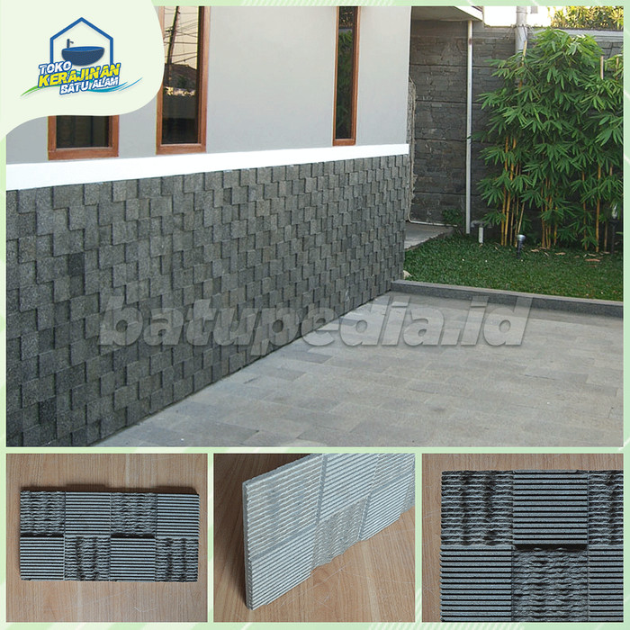 Detail Batu Alam Dinding Rumah Nomer 2