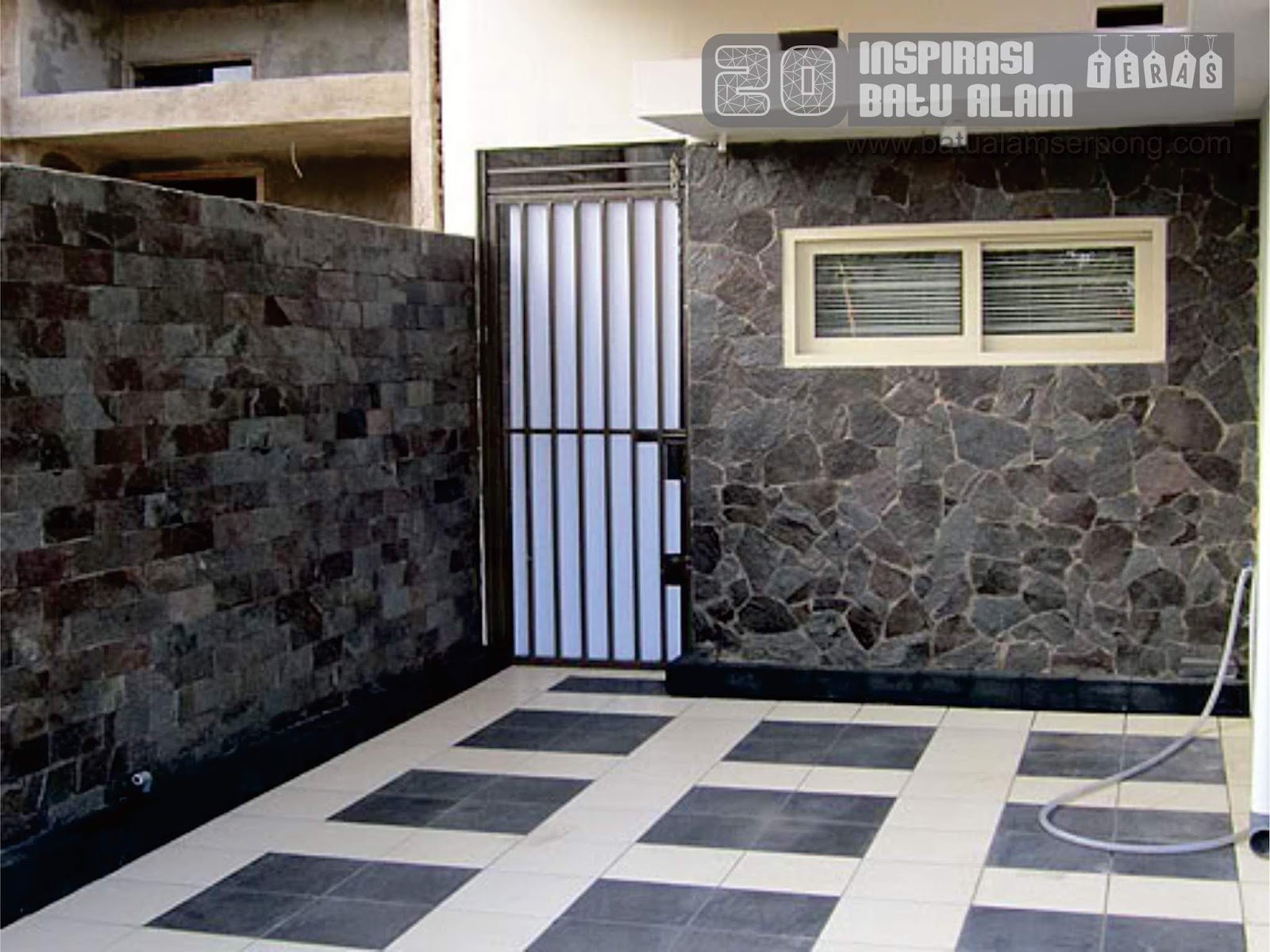 Detail Batu Alam Dinding Rumah Minimalis Nomer 44