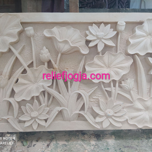 Detail Batu Alam Motif Bunga Nomer 24