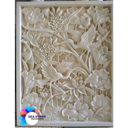 Detail Batu Alam Motif Bunga Nomer 44