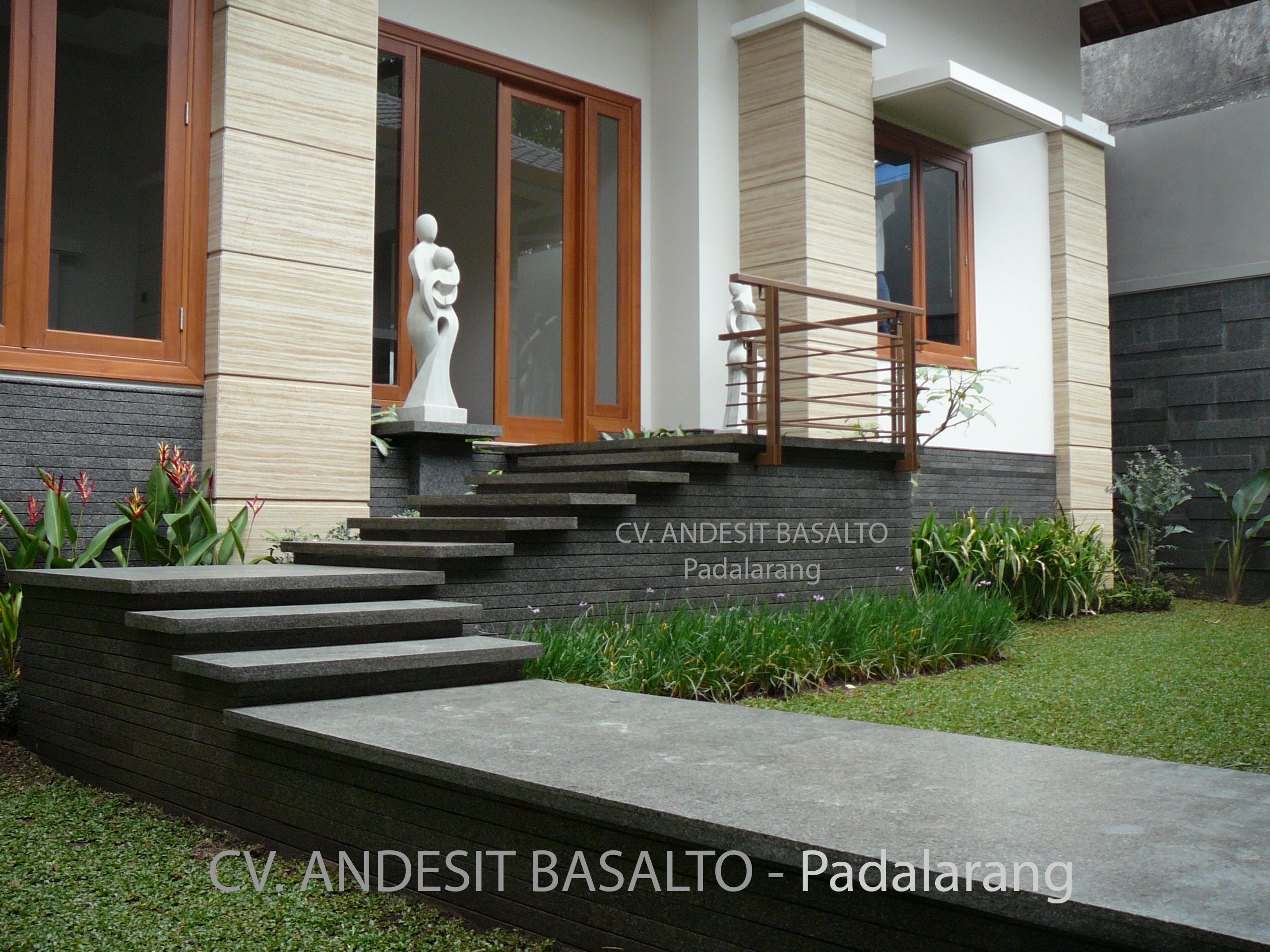 Detail Batu Alam Rumah Minimalis Nomer 7