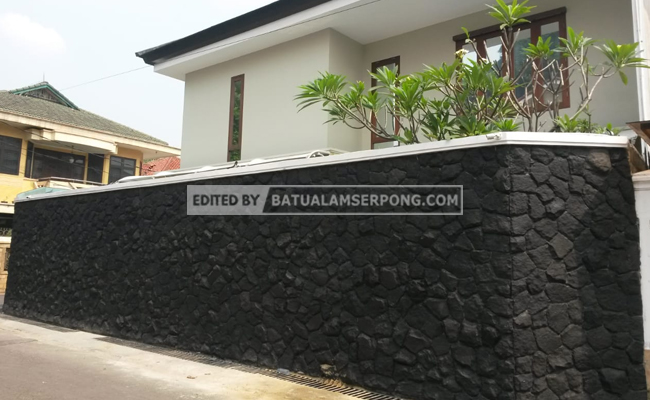 Detail Batu Alam Warna Hitam Nomer 50