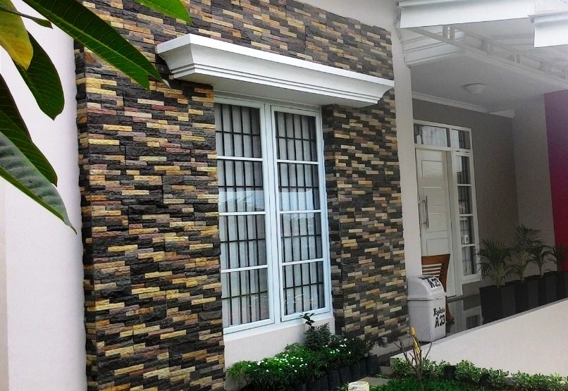 Detail Batu Dinding Rumah Minimalis Nomer 15