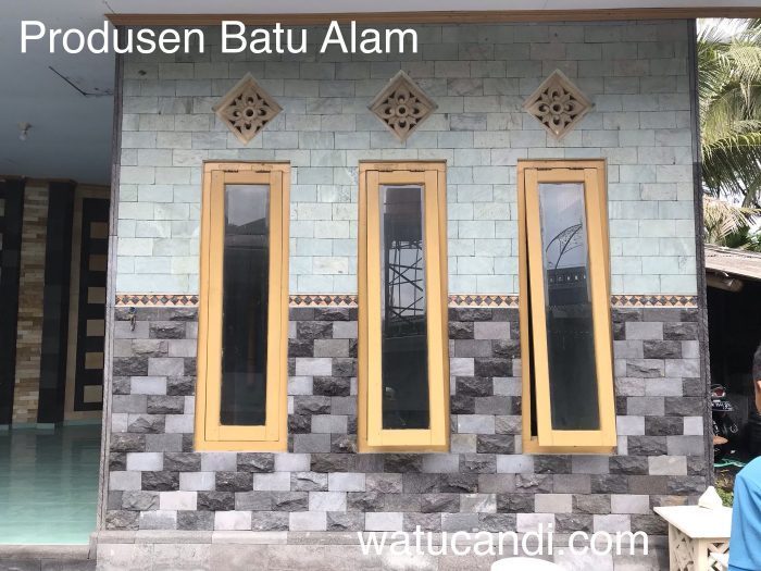 Detail Batu Dinding Rumah Minimalis Nomer 25