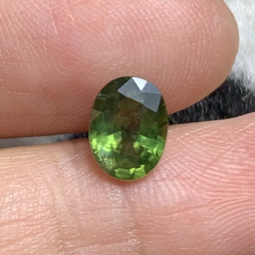 Detail Batu Green Safir Ceylon Nomer 7