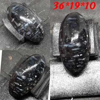 Detail Batu Hitam Putih Nomer 17