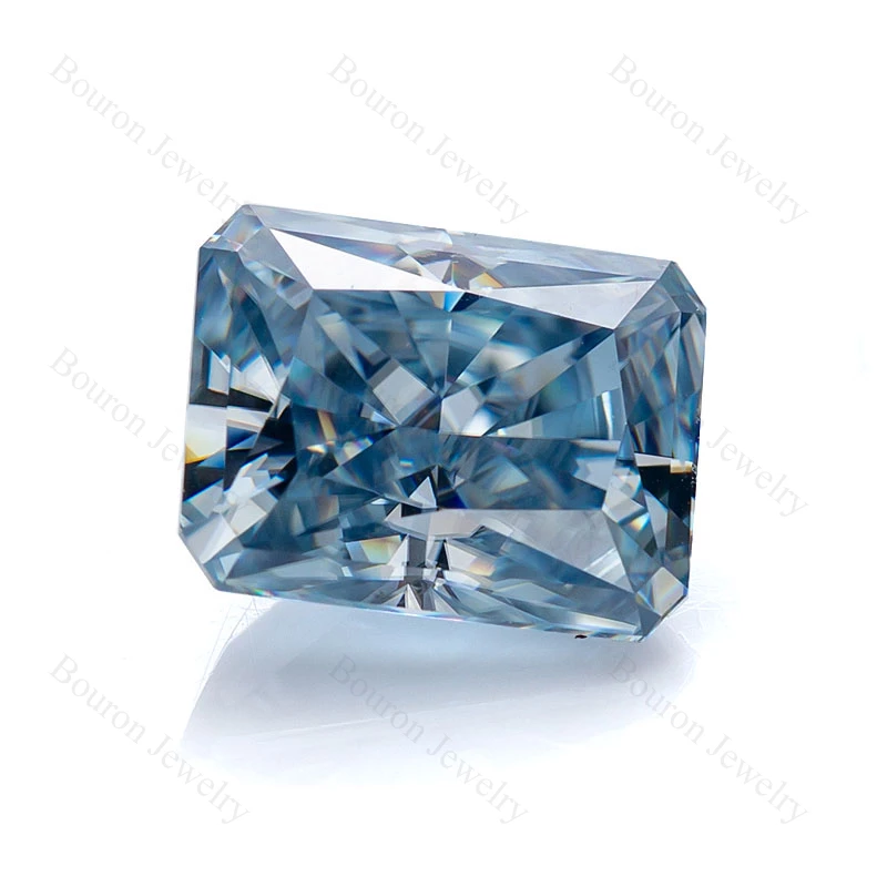 Detail Batu Moissanite Biru Nomer 23