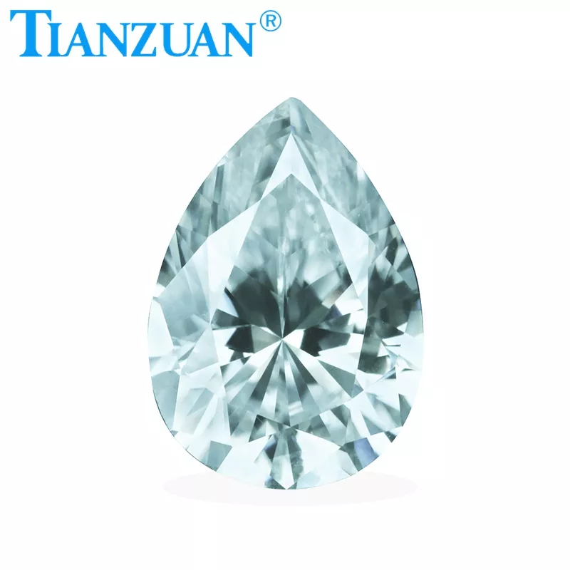 Detail Batu Moissanite Biru Nomer 35