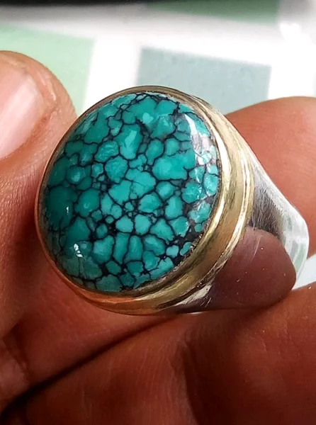 Detail Batu Pirus Polimer Nomer 34