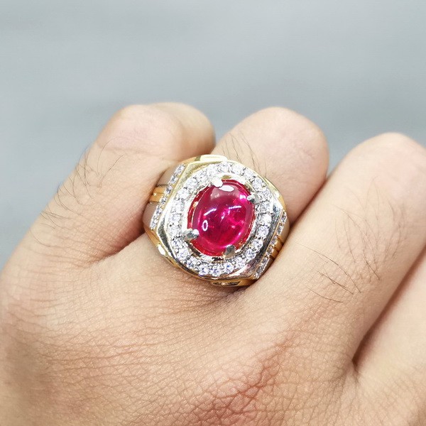 Detail Batu Ruby Merah Muda Nomer 55