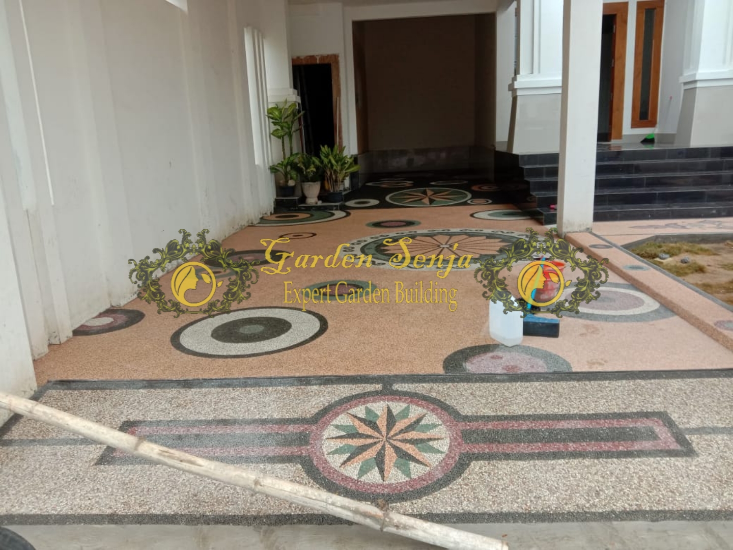 Detail Batu Sikat Teras Rumah Nomer 16