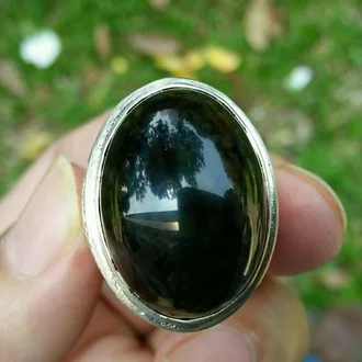 Detail Batu Sisik Naga Hitam Nomer 7