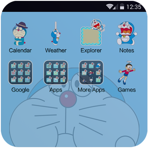 Detail Bbm Mod Tema Doraemon Nomer 12