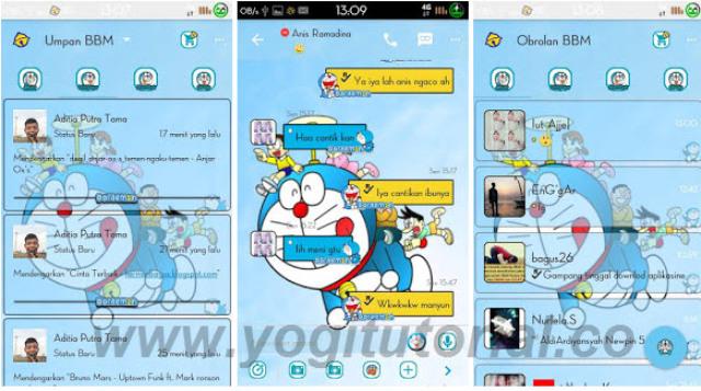 Detail Bbm Mod Tema Doraemon Nomer 13