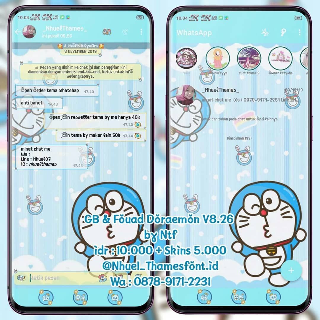 Detail Bbm Mod Tema Doraemon Nomer 7