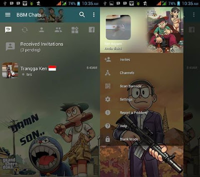 Detail Bbm Mod Transparan Doraemon Nomer 36