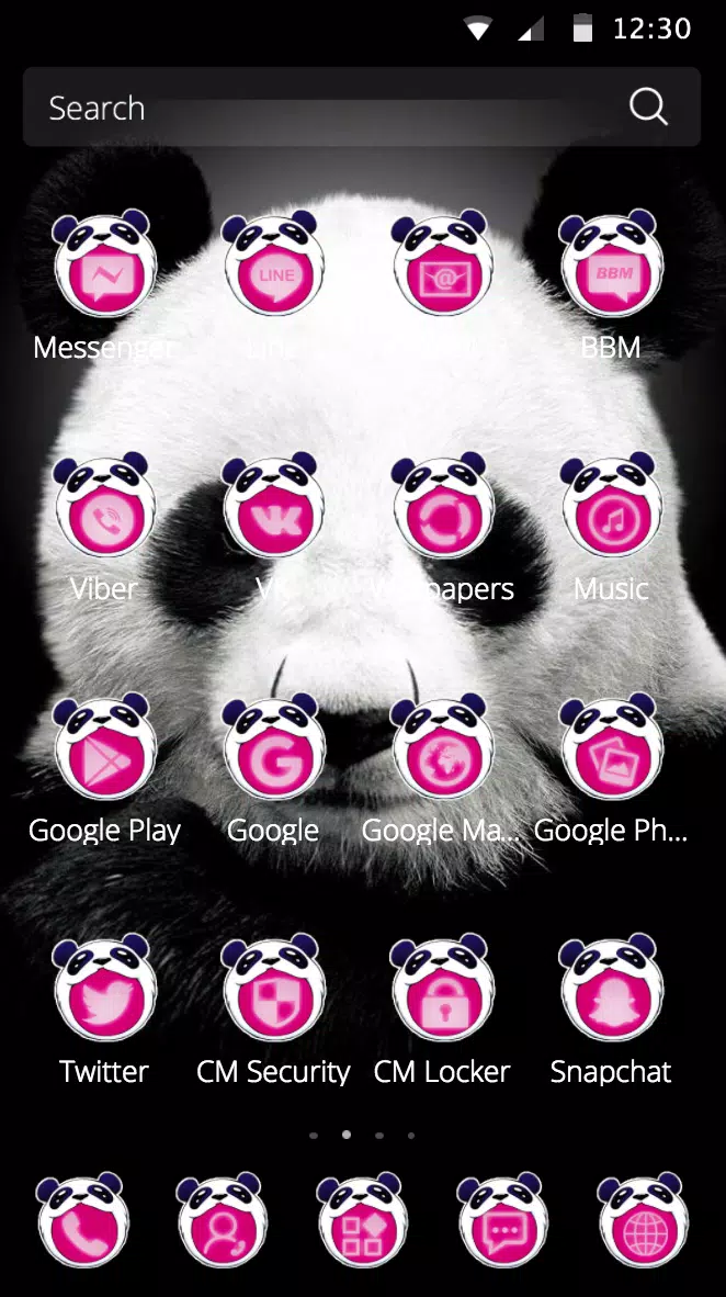 Detail Bbm Tema Panda Nomer 14