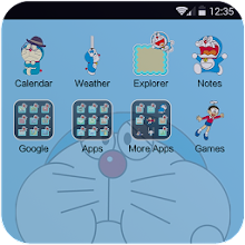Detail Bbm Theme Doraemon Nomer 2