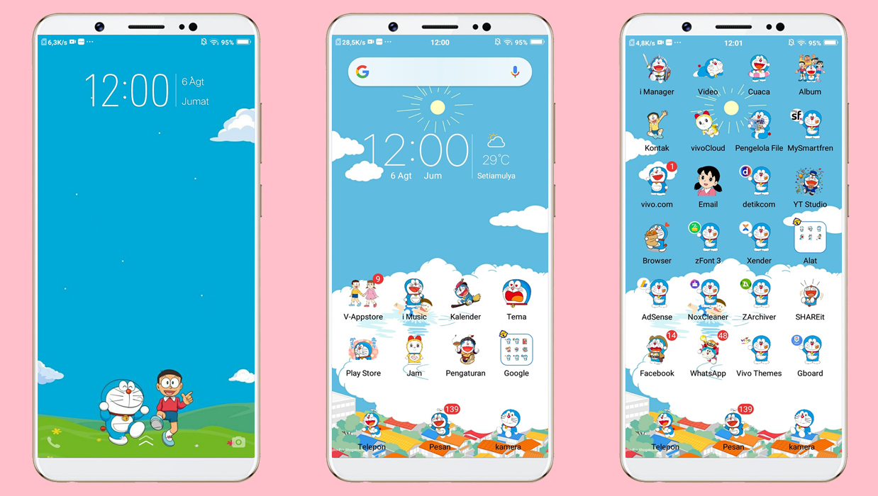 Detail Bbm Theme Doraemon Nomer 36