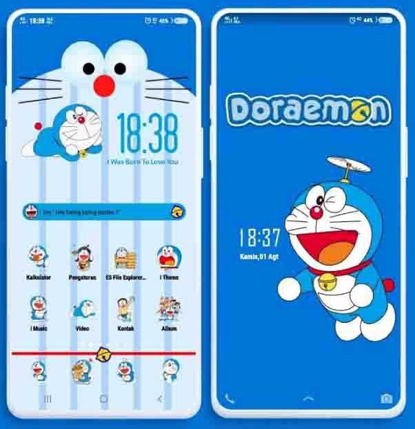 Detail Bbm Theme Doraemon Nomer 8