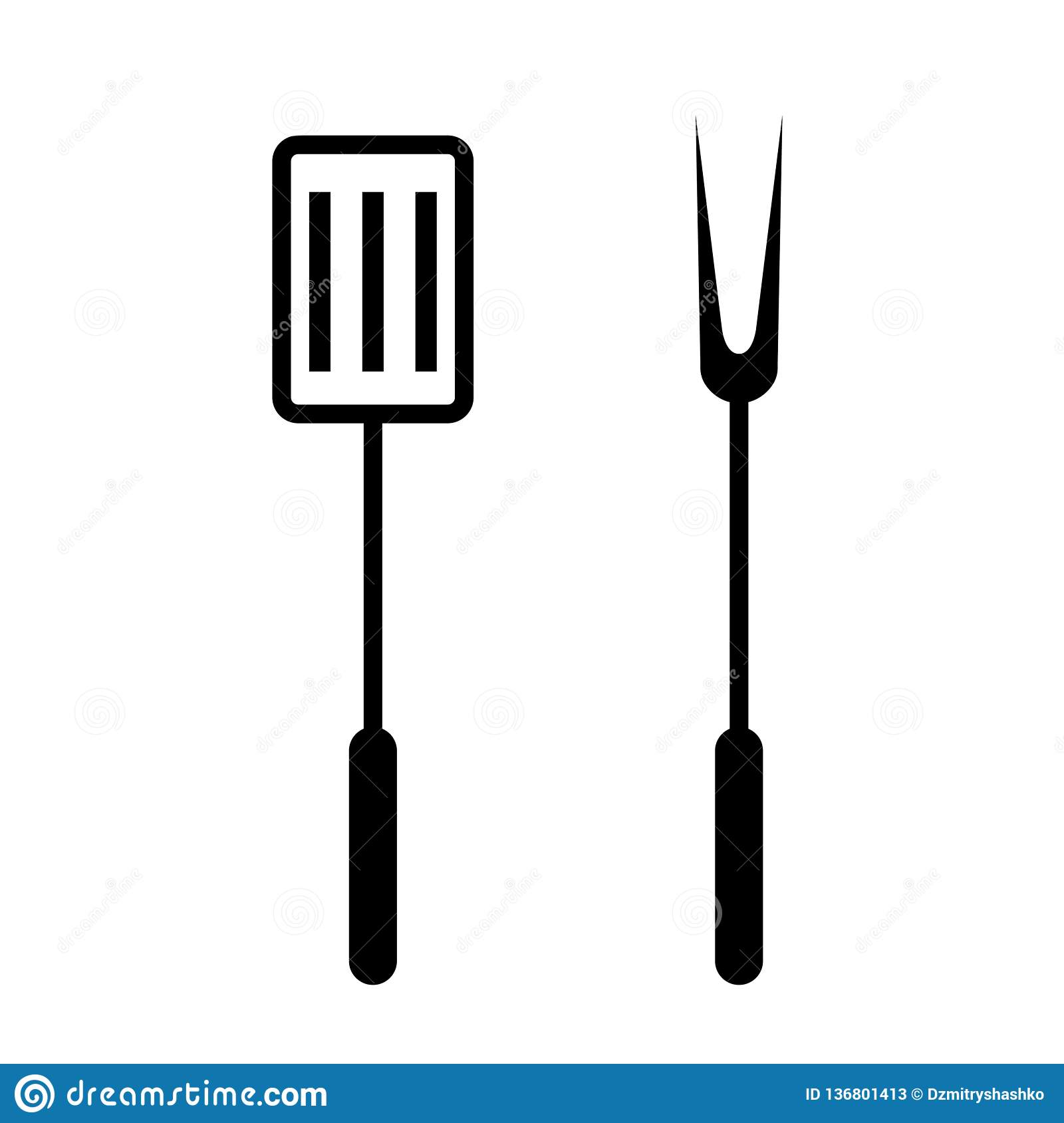 Detail Bbq Fork Clipart Nomer 4