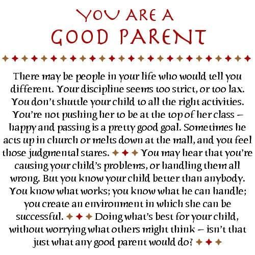 Detail Be A Good Parent Quotes Nomer 2