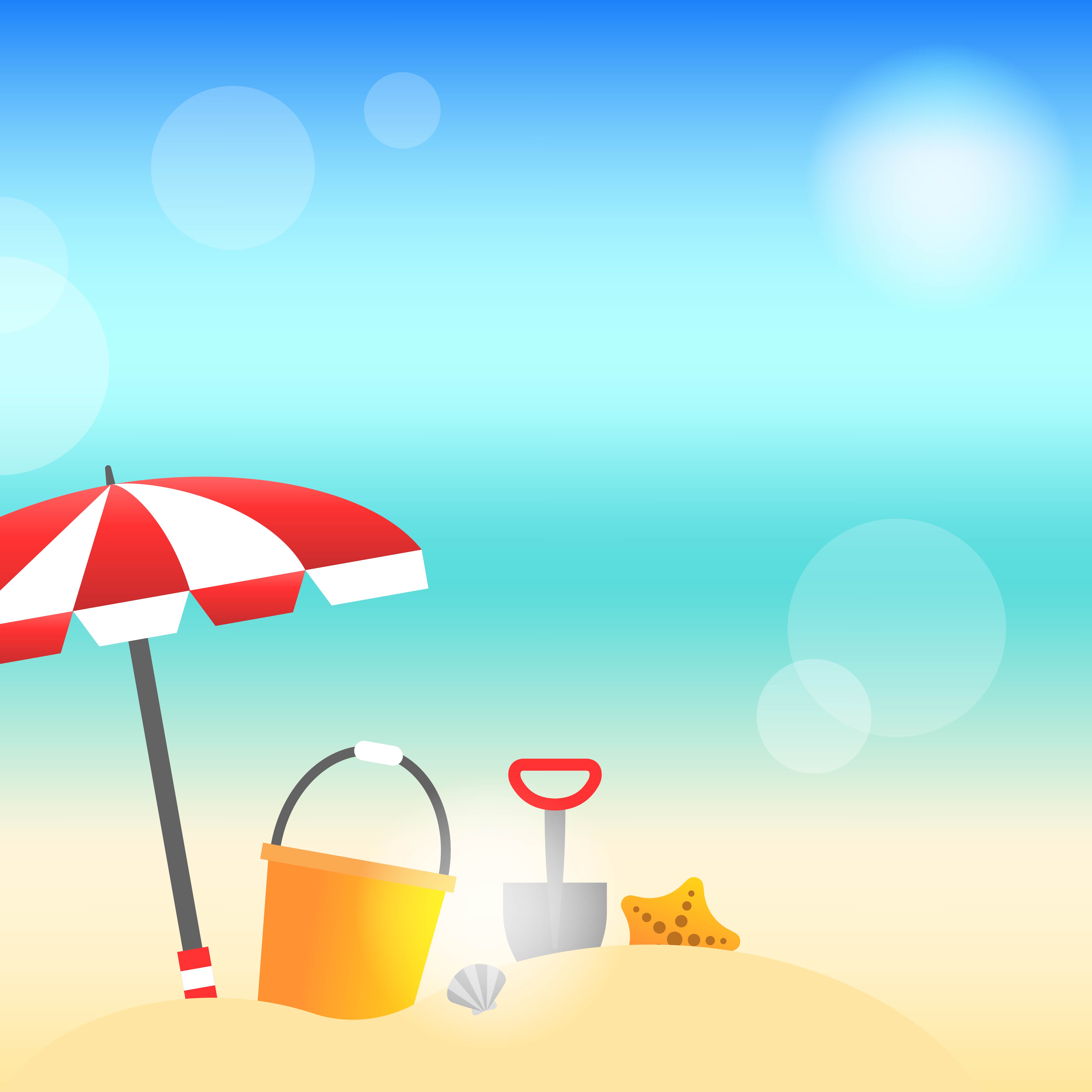 Detail Beach Background Clipart Nomer 38