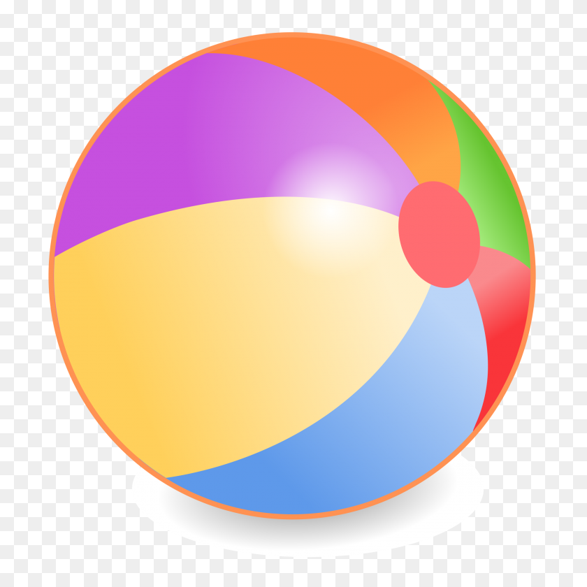 Detail Beach Ball Clipart Png Nomer 13