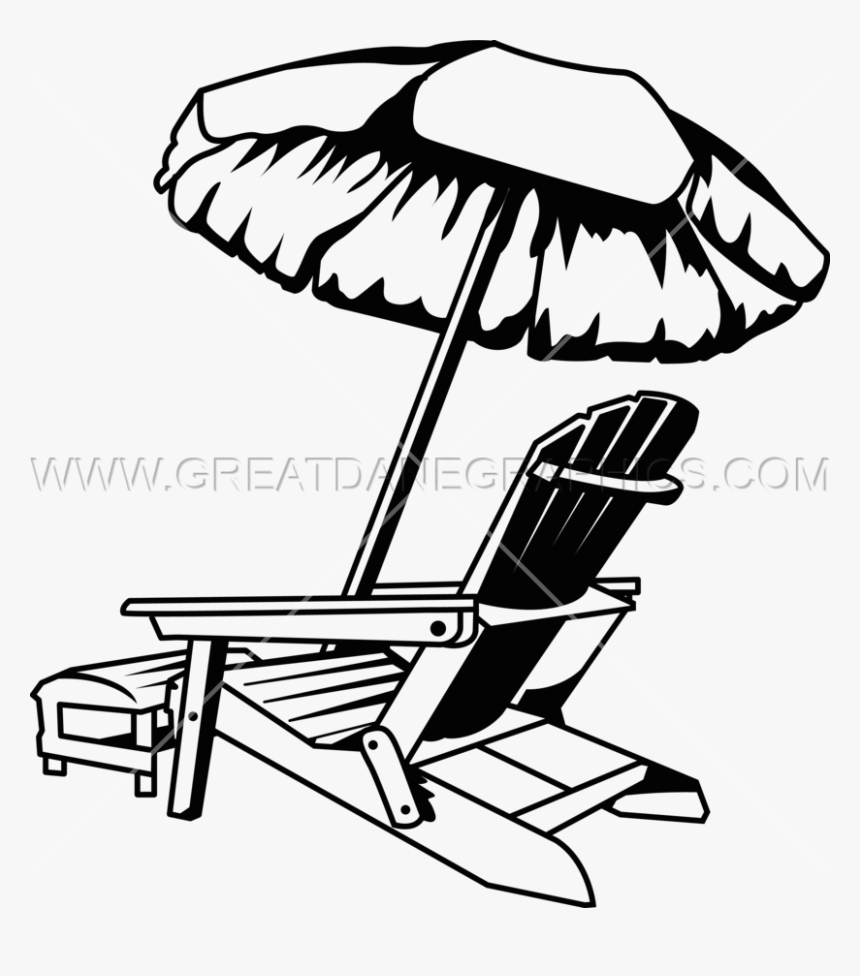 Detail Beach Chair And Umbrella Clipart Nomer 30