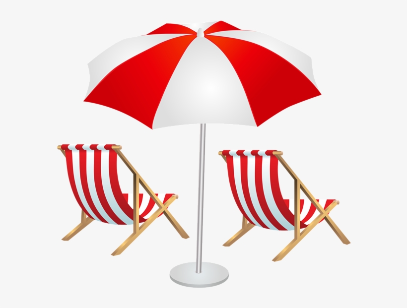 Detail Beach Chair With Umbrella Clipart Nomer 15