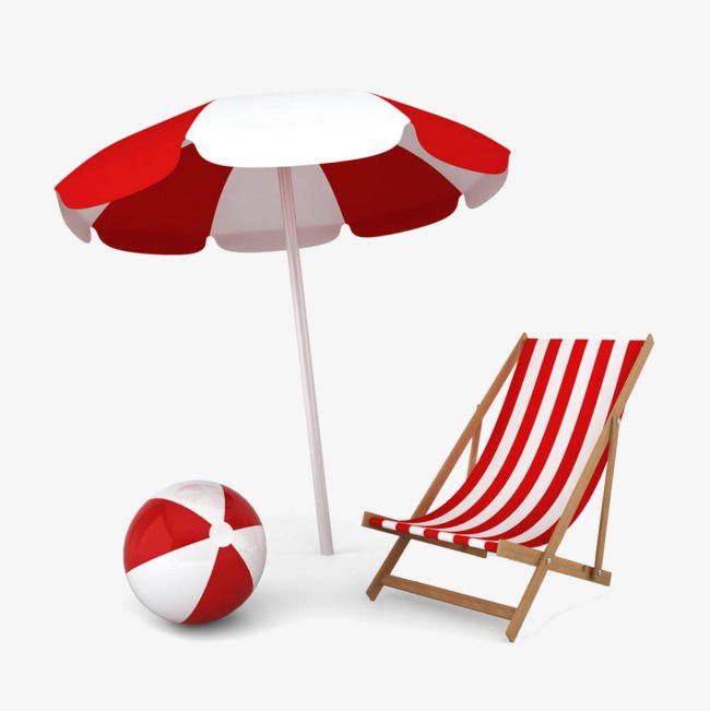 Detail Beach Chair With Umbrella Clipart Nomer 44