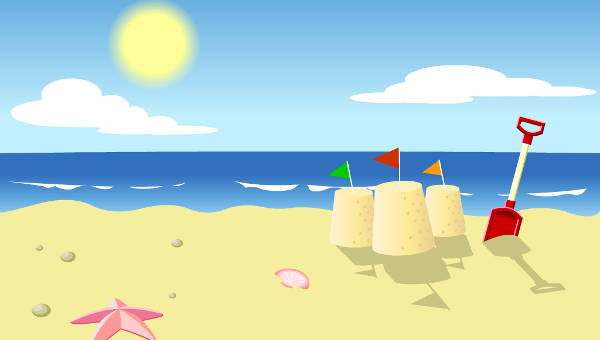 Detail Beach Clipart Images Nomer 12