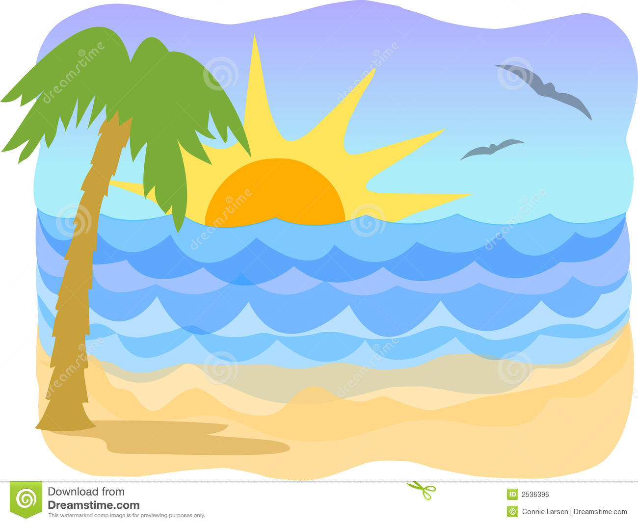 Detail Beach Clipart Images Nomer 32