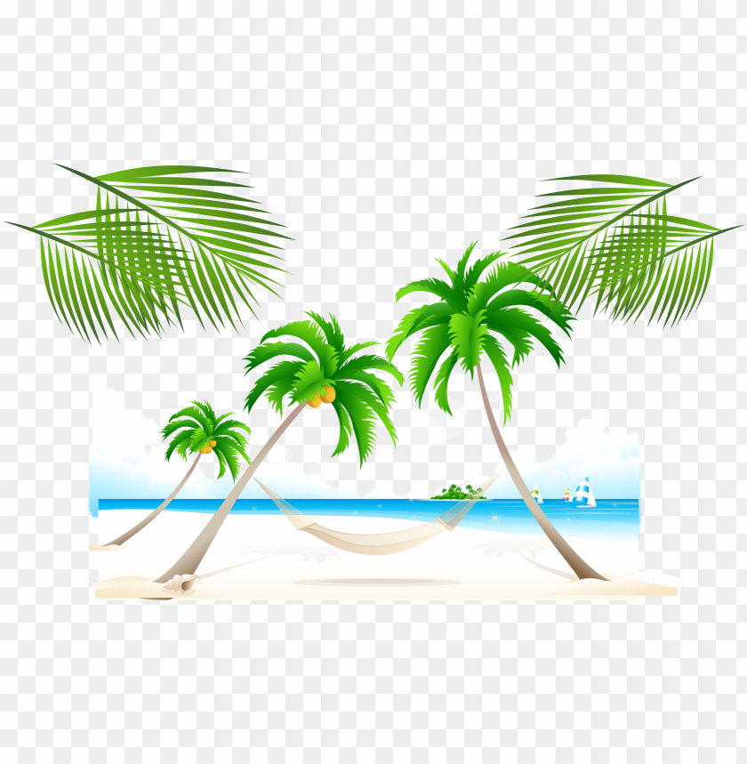 Detail Beach Clipart Png Nomer 36