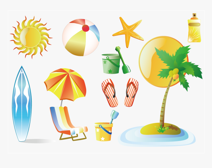 Detail Beach Clipart Transparent Nomer 38