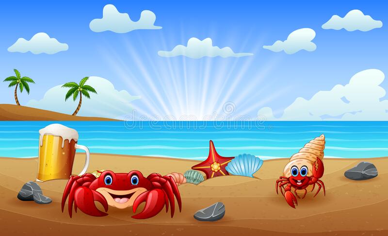 Detail Beach Crab Clipart Nomer 11