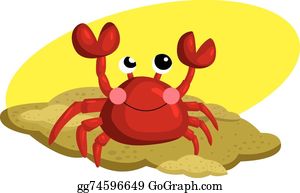 Detail Beach Crab Clipart Nomer 12