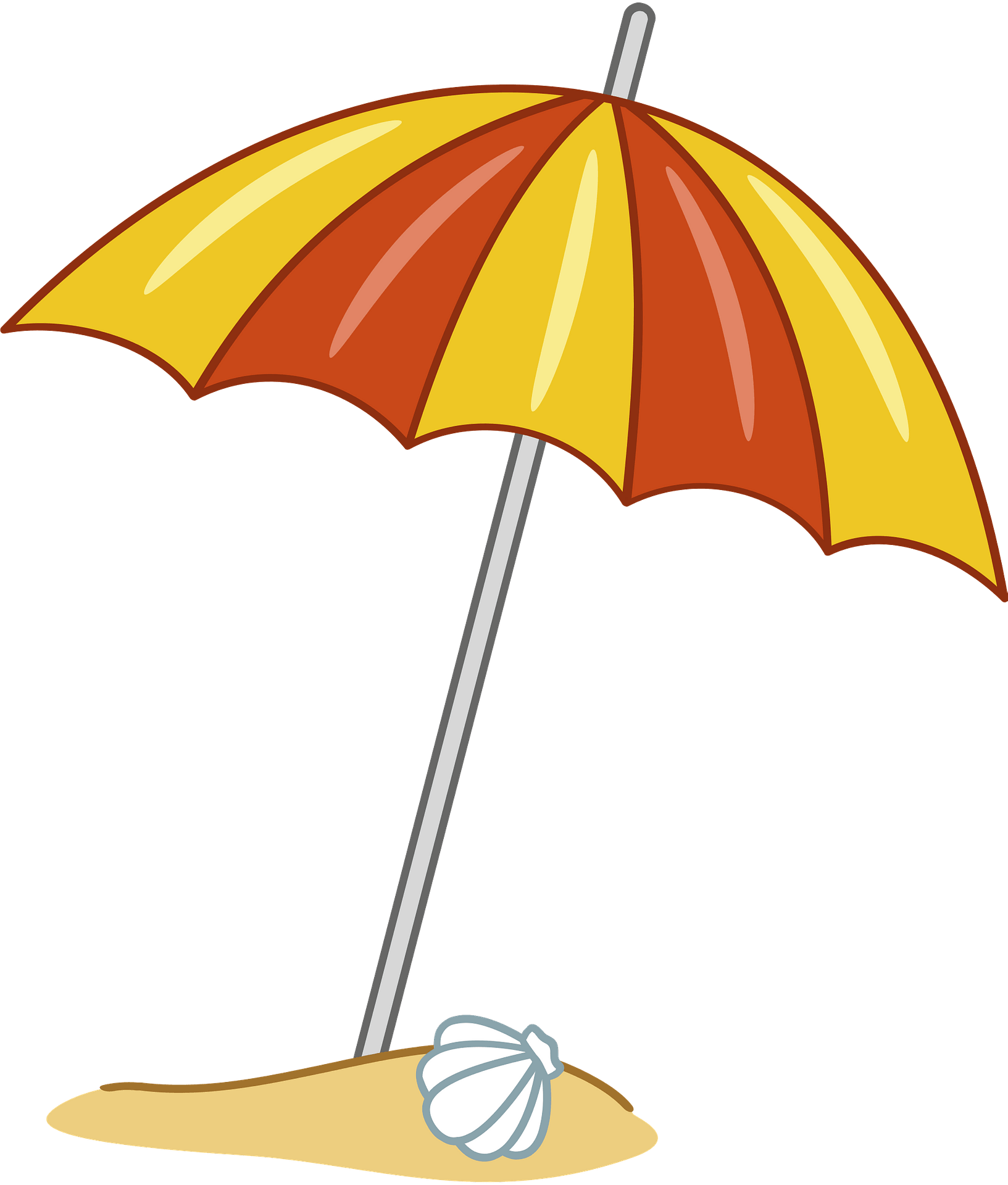 Detail Beach Umbrella Clipart Png Nomer 8