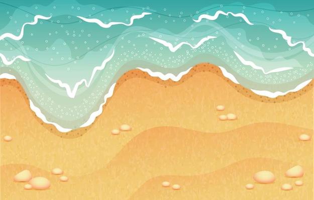 Detail Beach Vector Background Nomer 45