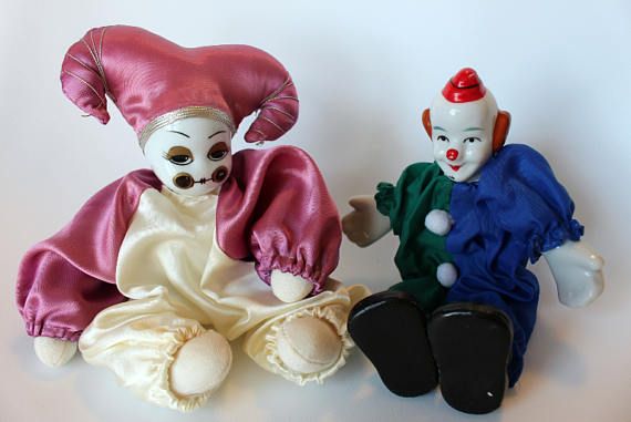 Detail Bean Bag Clown Doll Nomer 30