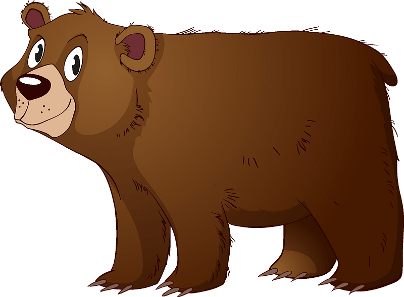 Detail Bear Clip Art Free Nomer 39