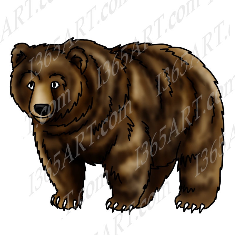 Detail Bear Clipart Nomer 45