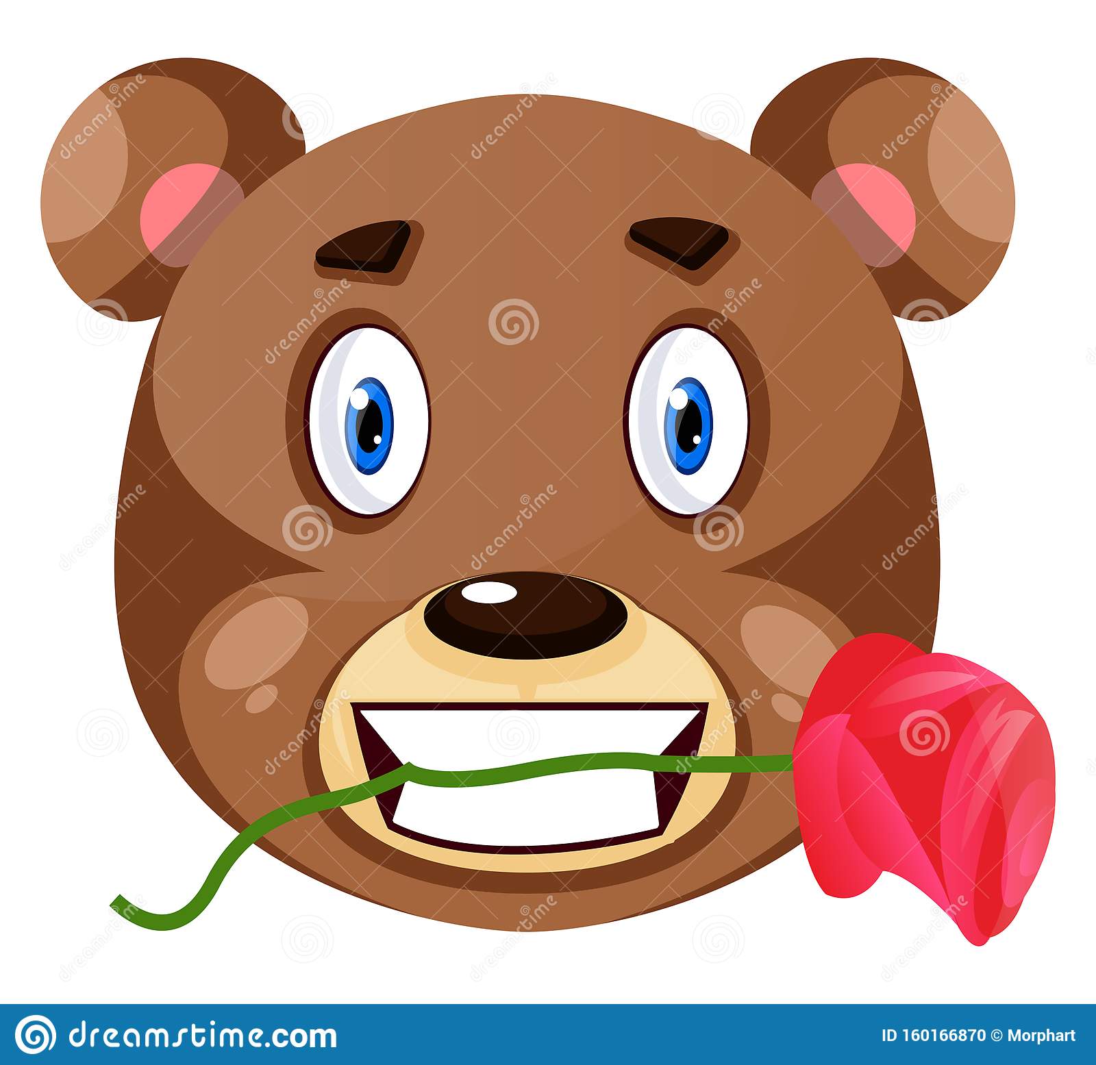 Detail Bear Mouth Clipart Nomer 12