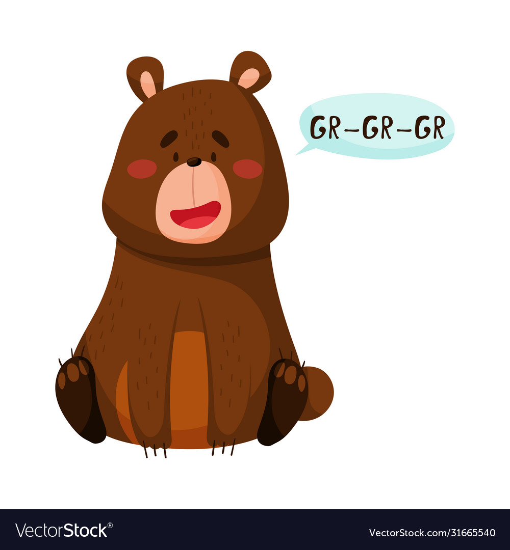 Detail Bear Mouth Clipart Nomer 21